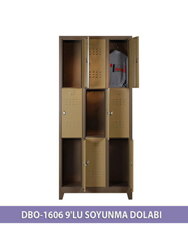 1606 9'lu Soyunma Dolabı